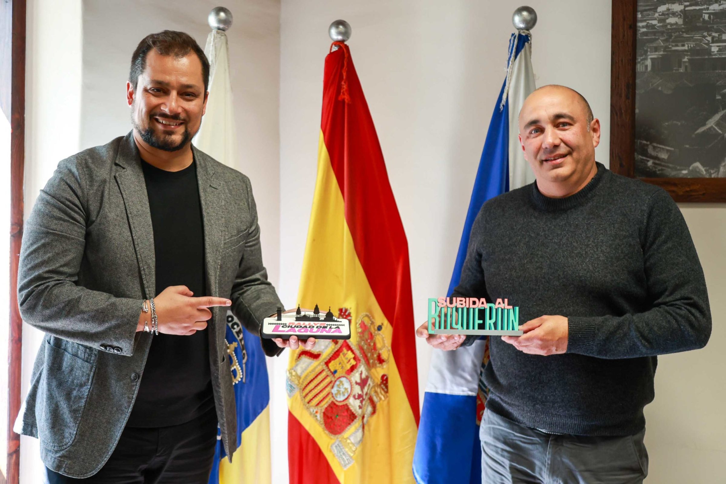 El Organismo Autónomo de Deportes de La  Laguna y Sport Eventos Tenerife se reúnen para  avanzar en los preparativos de la temporada  2025